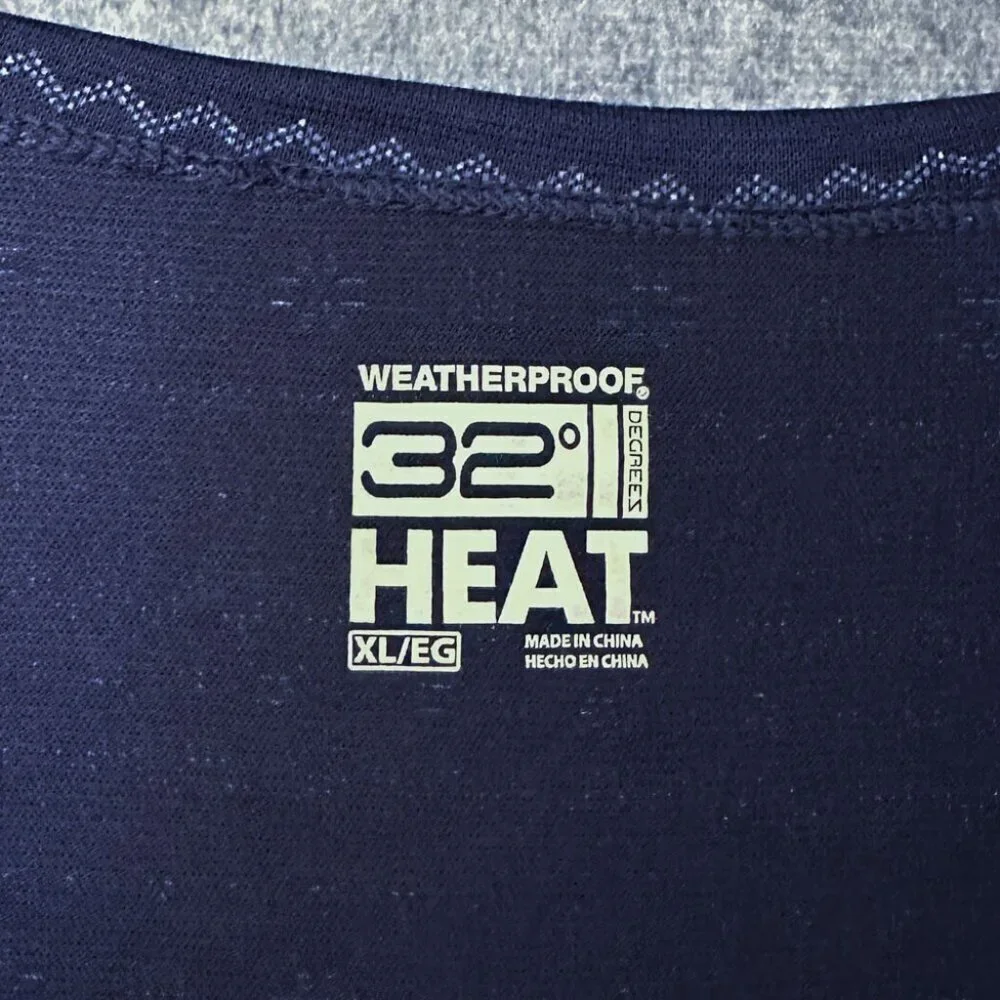 32 Degrees‎ Weatherproof Long-Sleeve Scoop Neck Tee, Size XL, NWT